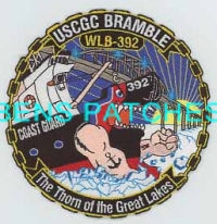 COAST GUARD,MICHIGAN,PORT HURON,USCGC BRAMBLE,WLB 392,THE THORN OF THE GREAT LAKES 1